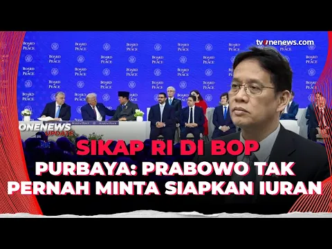Purbaya Bantah Isu Bayar Iuran BoP US$ 1 Miliar dari APBN