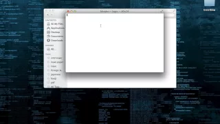 Opening Console on Mac Blender