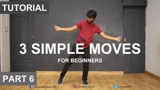 How to Dance Basic Dance Steps for beginners 3 Simple Moves Deepak Tulsyan Part 6