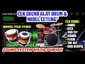 Download Lagu CEK SOUND ALAT DRUM DAN KENDANG CETUNG- CETUNG || MIXING LENGKAP LEXIS EDITOR SNARE, KICK, TAK DUT