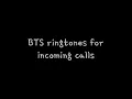 Download Lagu Nada dering wa BTS