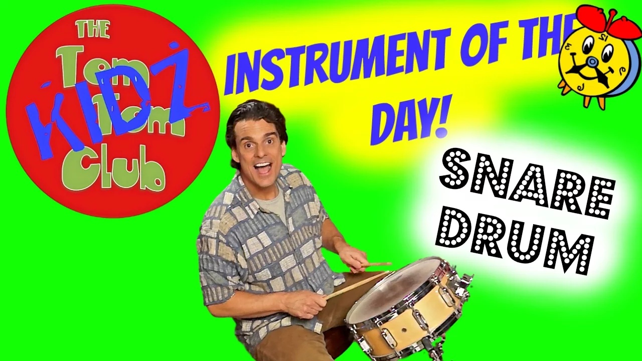 Musical Instrument Sounds | Kids Learn the Snare Drum!