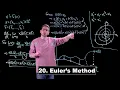 Euler s Method - Math Modelling Lecture 20