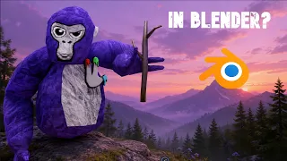How To Make a Blender Gorilla Tag PFP 2026