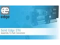 Solid Edge ST6 - Assembly To Part Conversion