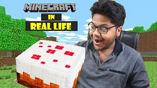 minecraft but i do everything in real life ayush more