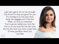 Download Lagu Selena Gomez The Scene - Sick Of You - Lyrics