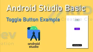 Toggle Button In Android Example Tutorial - Android Studio Tutorial
