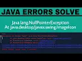 Exception in thread main java lang NullPointerException at javax swing ImageIcon Error Solved