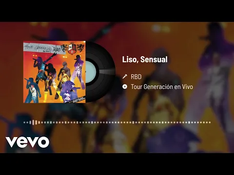 Download MP3 RBD - Liso, Sensual (Audio / En Directo)