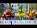 Jelly Roll - Run It (From Sonic The Hedgehog 3) [Piano Cover]