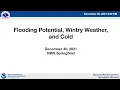 NWS Springfield 12-30-2021 Briefing Flooding Potential Wintry Weather and Cold