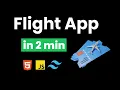 I CREATE FLIGHT BOOKING APP IN 2 MIN USING JAVASCRIPT JAVASCRIPT PROJECTS JS PRACTICE PROJECTS