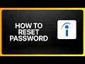 How To Reset Indeed Password Tutorial