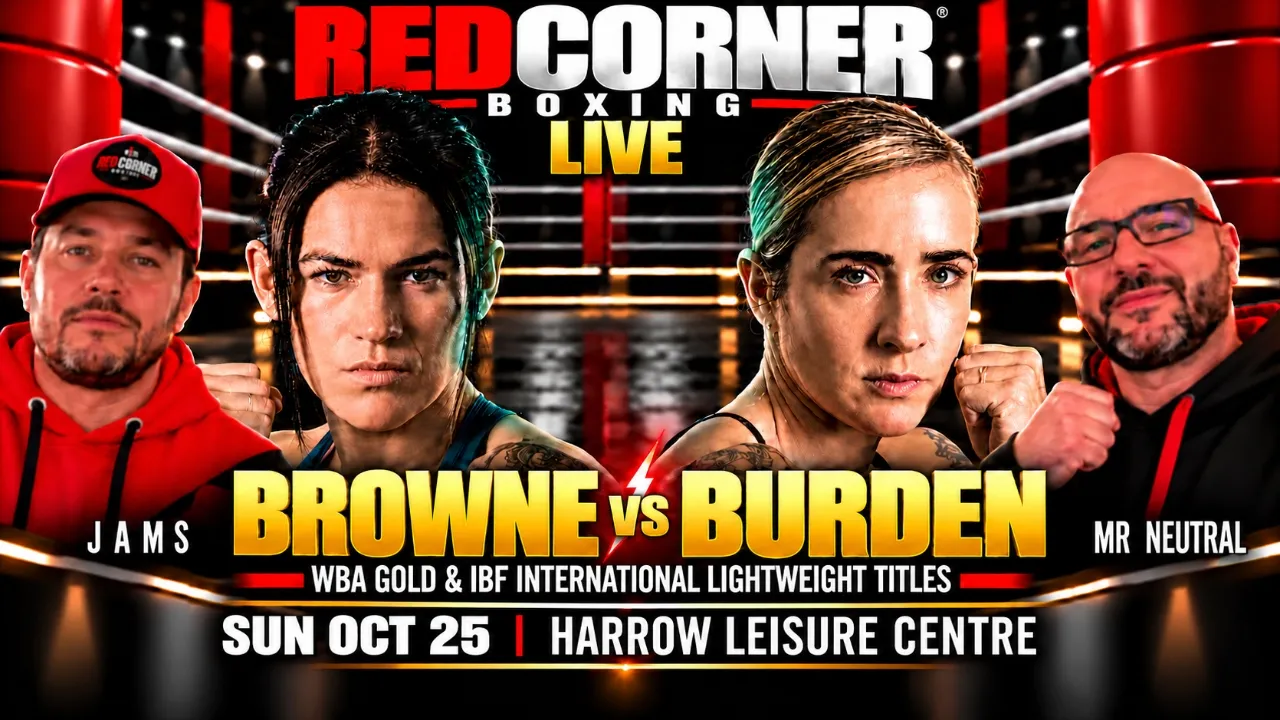 SHAUNA BROWNE 🆚 JADE BURDEN LIVE‼️ 2026-10-25 20:59
