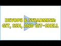 DevOps SysAdmins GIT SSH and GIT-SHELL 3 Solutions