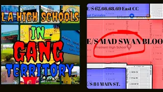 L A Compton Gang Map High School Edition