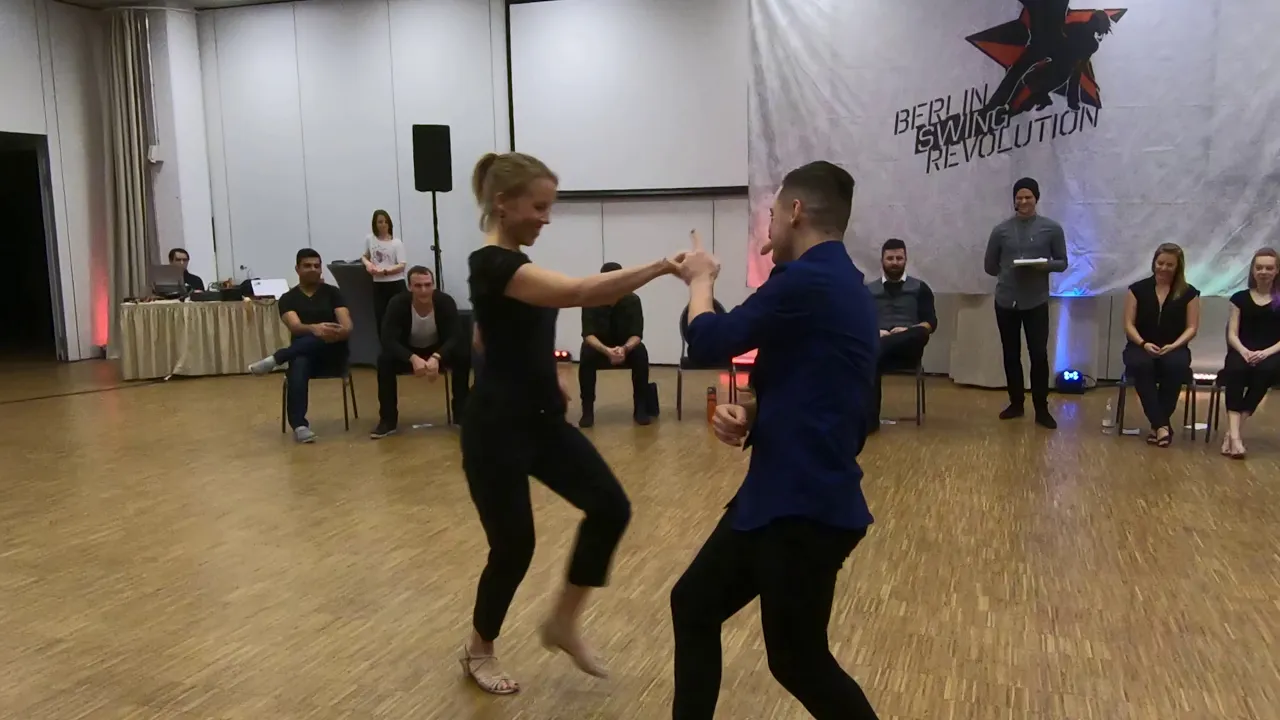 Nikodem Karbowy & Juliane Wogram - 2nd place All-Stars Jack&Jill - Berlin Swing Revolution 2019