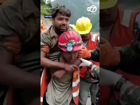 2 people found alive in Nepal debris 10 days after floods