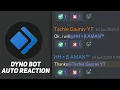 Auto Reaction by Dyno Bot Setup Auto Responder Discord Response Techie Gaurav