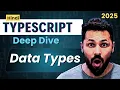 TypeScript Hindi Tutorial Episode 3 - All Data Types Explained