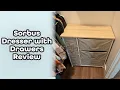 Sorbus Dresser with 7 Drawers - Chest Organizer Tower Unit with Steel Frame Review