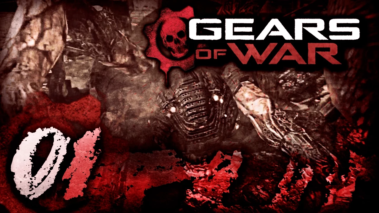 Gears of War Co-op Let's Play w/ TheKingNappy & Twit! - Ep 1 "Turtle Commander"