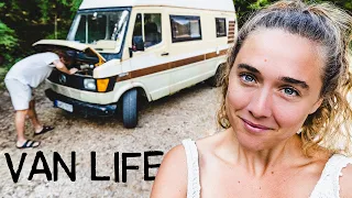 A DRIVING DAY OF VAN LIFE