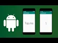 Java 2020 How to create an Increment 1 App in Android Studio