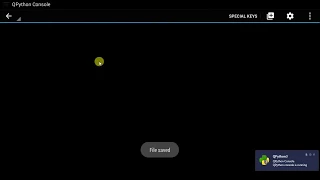 Qpython tutorial - 8 Lists