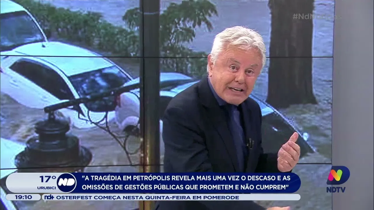 Paulo Alceu comenta desastre em Petrópolis