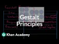 Gestalt principles Processing the Environment MCAT Khan Academy