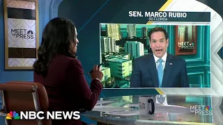 Sen Marco Rubio Says The War In Ukraine Will End With A Negotiated Settlement 