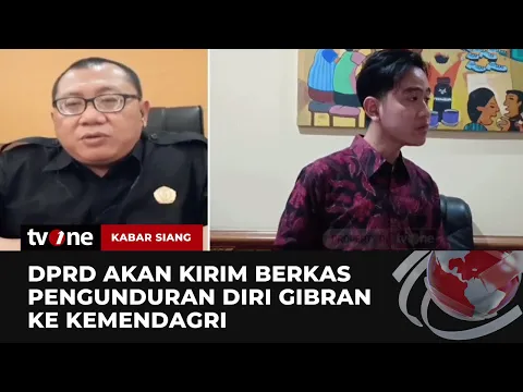 DPRD Solo Telah Terima Surat Pengunduran Diri Gibran