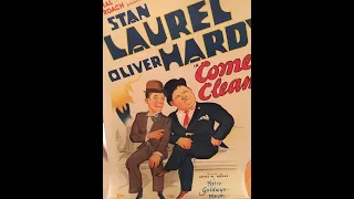 laurel u0026 hardy come clean 1931 full episode