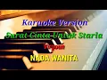 KARAOKE - SURAT CINTA UNTUK STARLA || VIRGOUN || NADA WANITA
