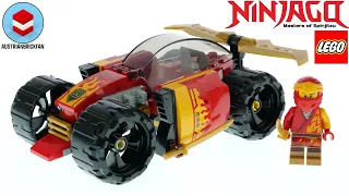 LEGO Ninjago 71780 Kai's Ninja Race Car EVO - LEGO Speed Build Review