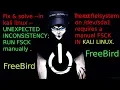 UNEXPECTED INCONSISTENCY RUN FSCK manually in kali linux