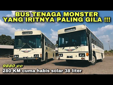 Download MP3 Habis Cuma Segini ⁉️ Bus Tenaga Monster Yang Irit Gila ❗️| trip SUMBER ALAM - Hino M10U Blue Ribbon