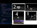 ASMR Programming - Coding exploded Cube Animation