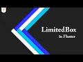 LimitedBox Flutter Widget