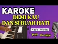 Download Lagu DEMI KAU DAN SI BUAH HATI | Karoke | Nada Wanita | Pop Nostalgia