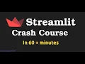 Streamlit Crash Course 2024