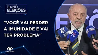 Lula a Flávio: 'Você vai perder a imunidade e vai ter problema'