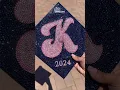 i secretly bedazzled my bestie s grad cap