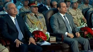 السيسي يفتتح 4 مشروعات للطرق والكباري  السيسي يفتتح 4 مشروعات للطرق والكباري
