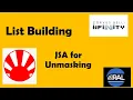 Infinity N4 List Planning - JSA for Unmasking
