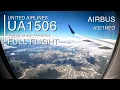 FULL FLIGHT Denver to San Francisco United Airlines UA1506 - Airbus A321neo