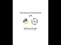Python - Currency Conversion with ExchangeRates API