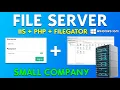 Create Small Company File Server IIS PHP Configuration Guide for 0
